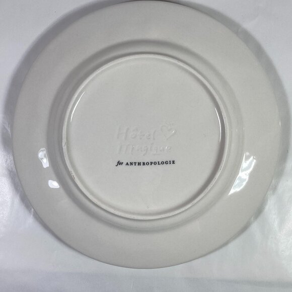 Anthropologie Hotel Magique L'Amour Kisses Dessert Plates Set of 4 - Picture 4 of 6